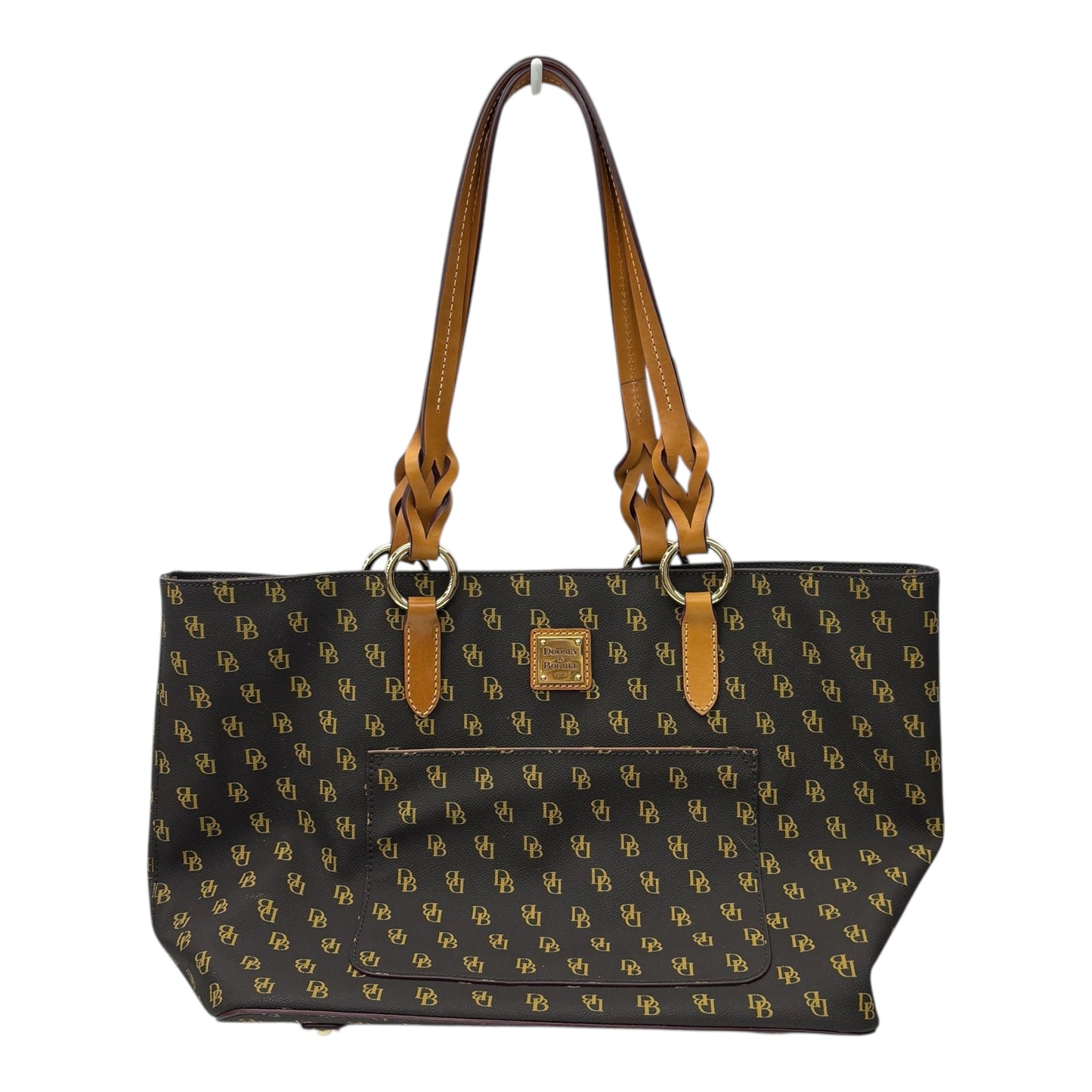 Handbag Designer By Dooney And Bourke In Brown, Size:Large