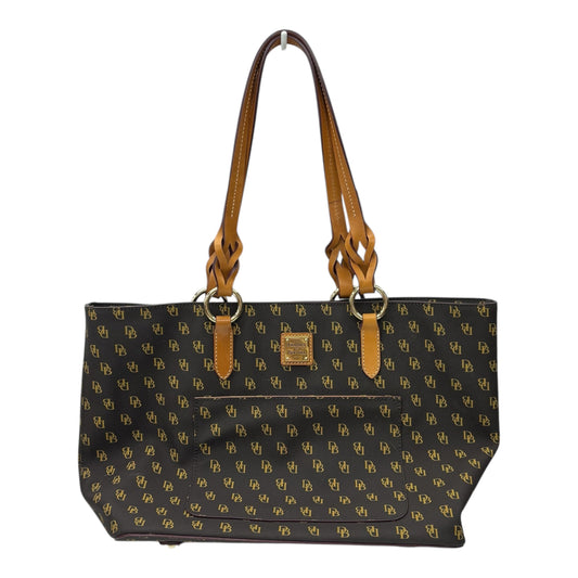 Handbag Designer By Dooney And Bourke In Brown, Size:Large