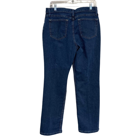 Jeans Boot Cut By Lee In Blue Denim, Size:12P