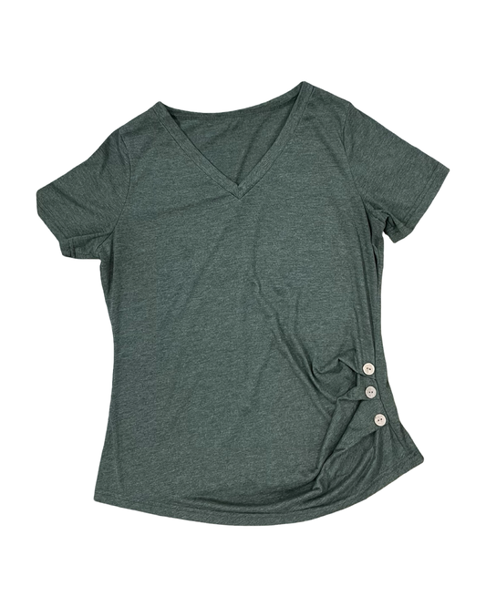 Top Ss By Shein In Green, Size:Xl