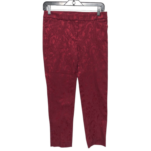 Pants Dress By White House Black Market In Red, Size:0P