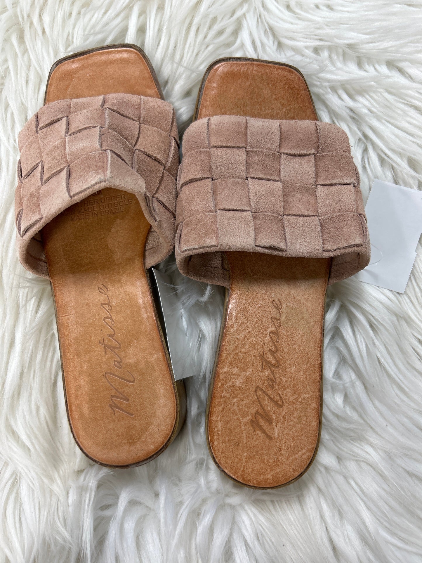 Sandals Flats By Matisse In Brown & Pink, Size:5