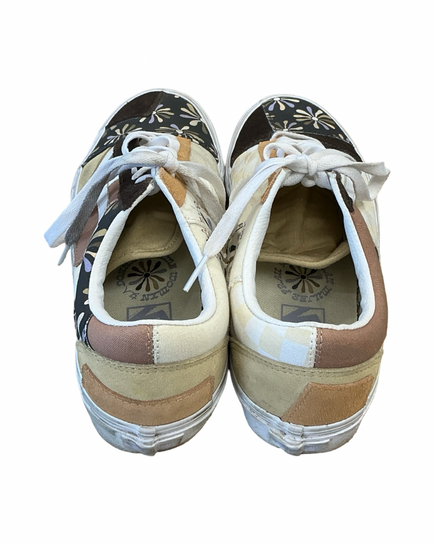 Shoes Sneakers By Vans In Brown & Tan, Size:9.5
