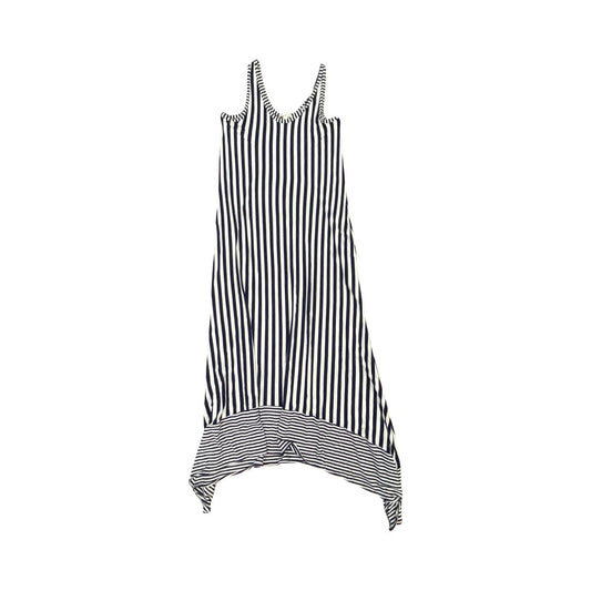 Dress Casual Maxi By Gap In Blue & White, Size:M