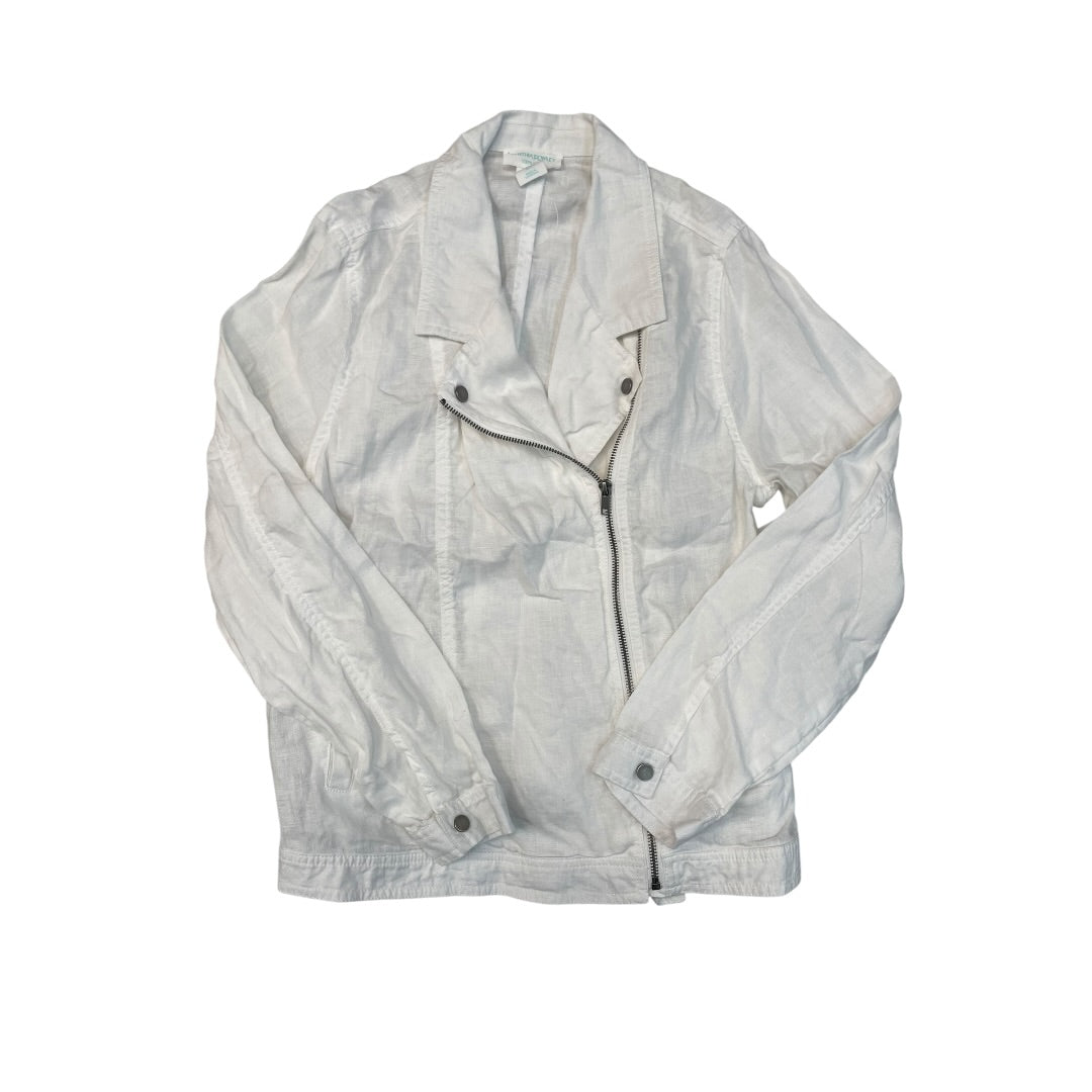 Blazer By Cynthia Rowley In White, Size:L