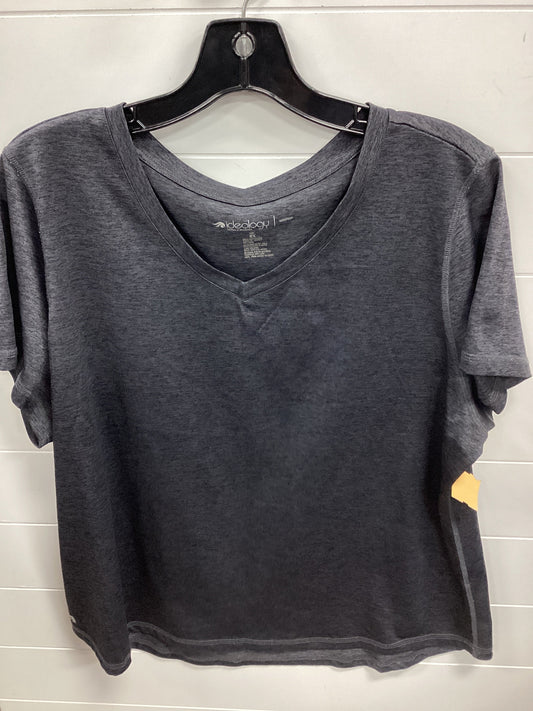 Athletic Top Ss By Ideology In Grey, Size:2X