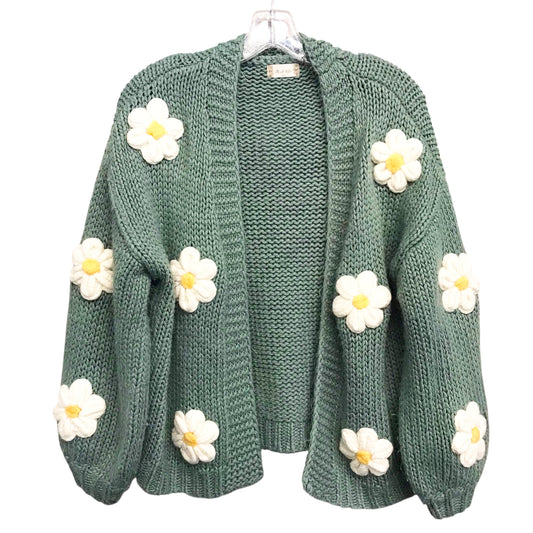 Sweater Cardigan By Altard State In Green, Size:Xs