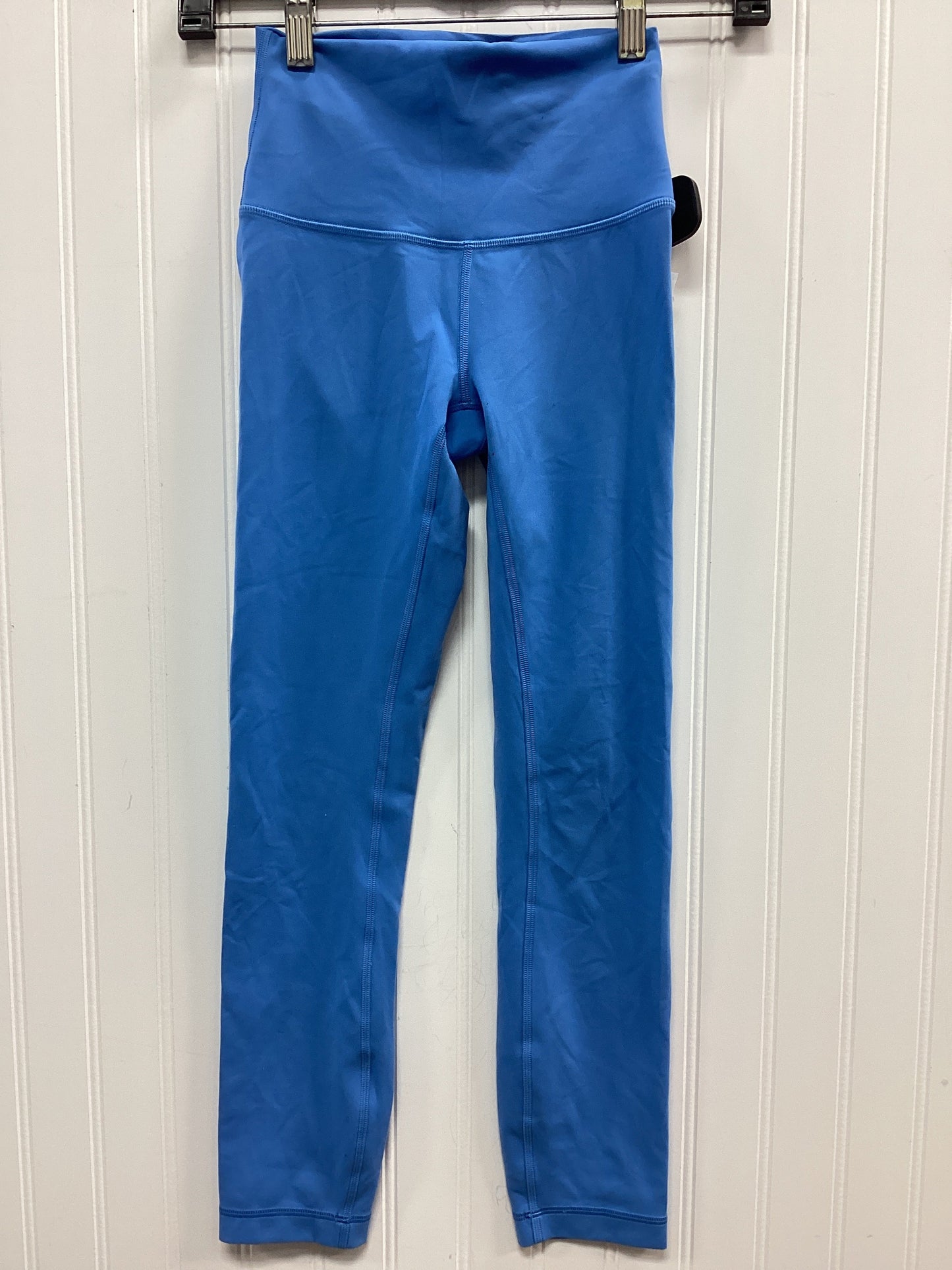 Athletic Leggings By Lululemon In Blue, Size:2