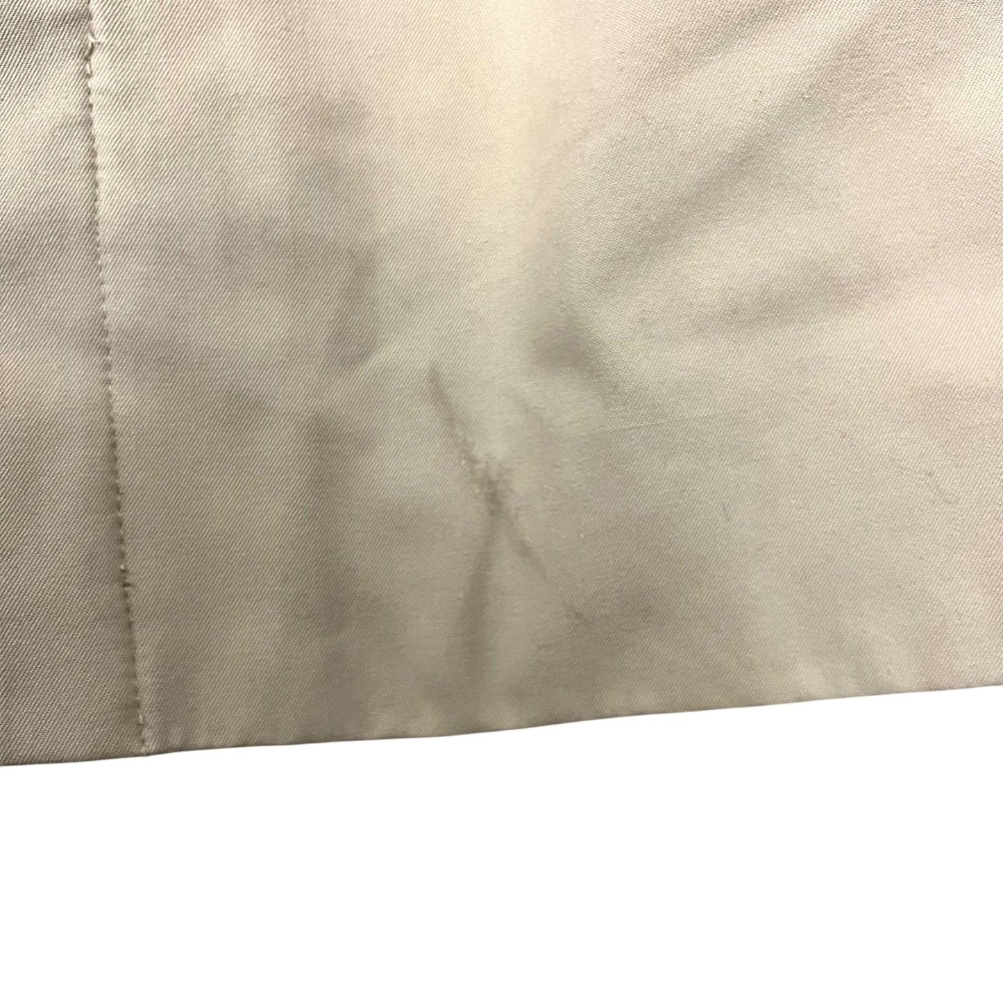 Coat Luxury Designer By Burberry In Tan, Size: S