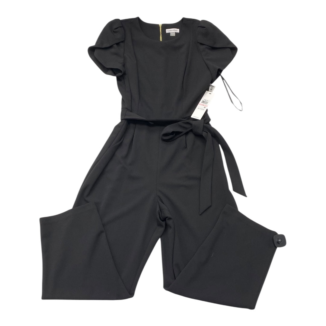 Jumpsuit By Calvin Klein In Black, Size:10