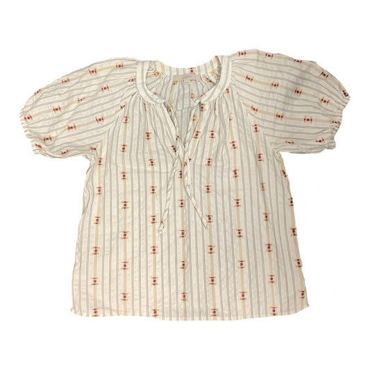 Top Ss By Loft In Striped Pattern, Size:S