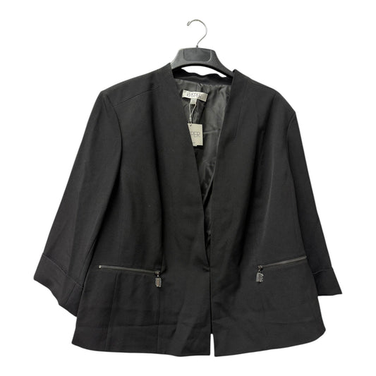 Blazer By Kasper In Black, Size:3X