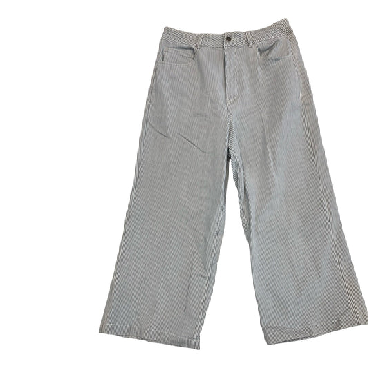 Pants Wide Leg By Dear John In Striped Pattern, Size:12