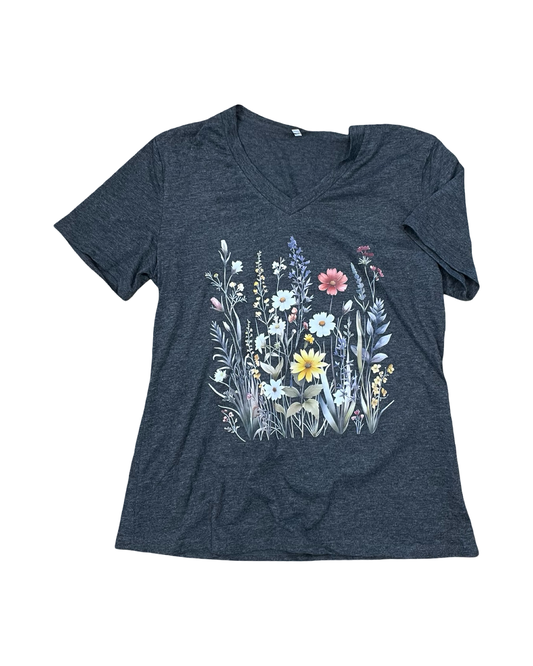 Top Ss By Clothes Mentor In Grey, Size:S
