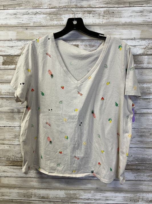 Top Ss Basic By Old Navy In Tan, Size:Xl