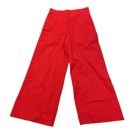 Jeans Wide Leg By Spanx In Red Denim, Size:M