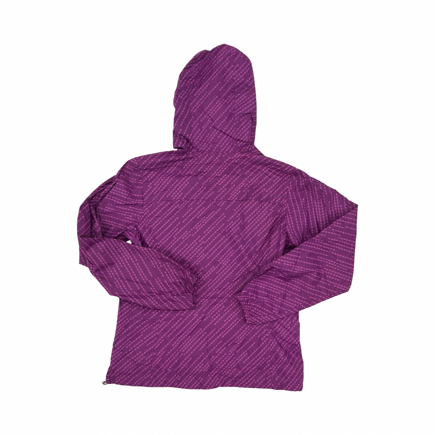Jacket Windbreaker By Eddie Bauer In Purple, Size:M