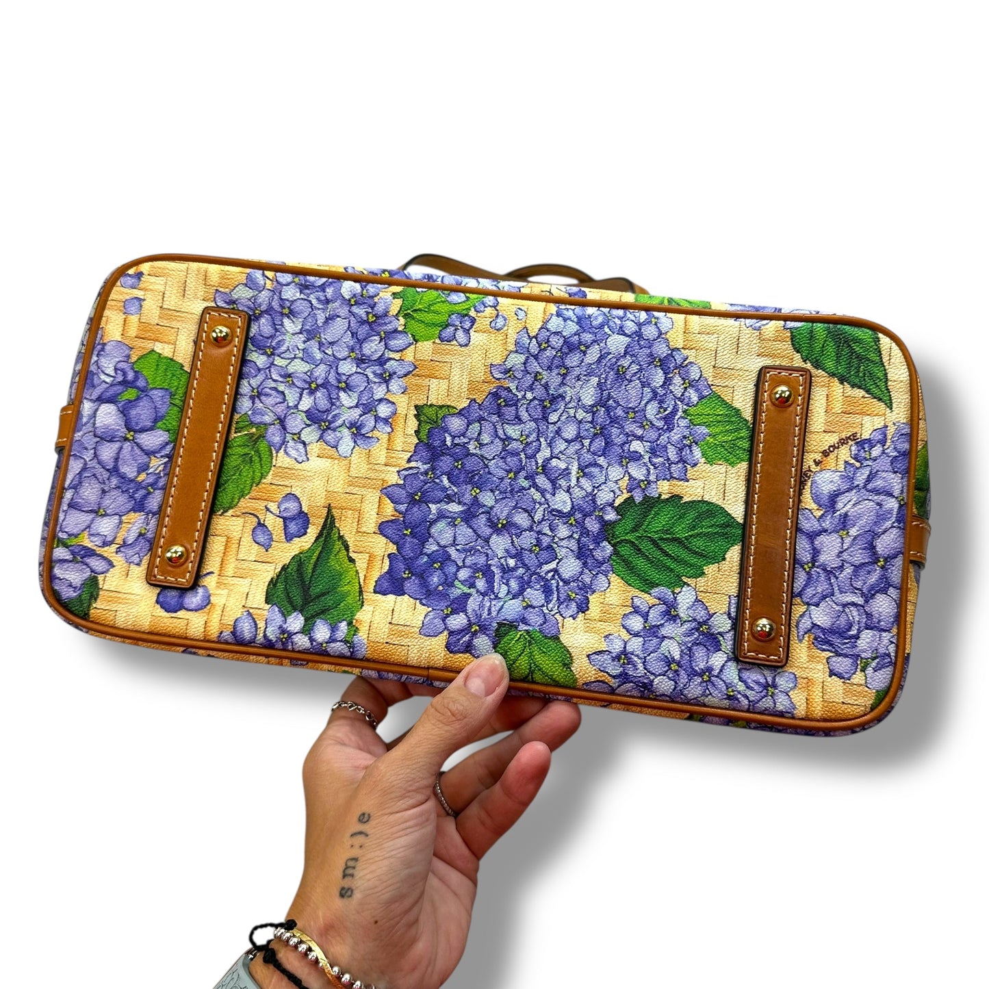 Handbag tote Designer By Dooney And Bourke, Size: Large