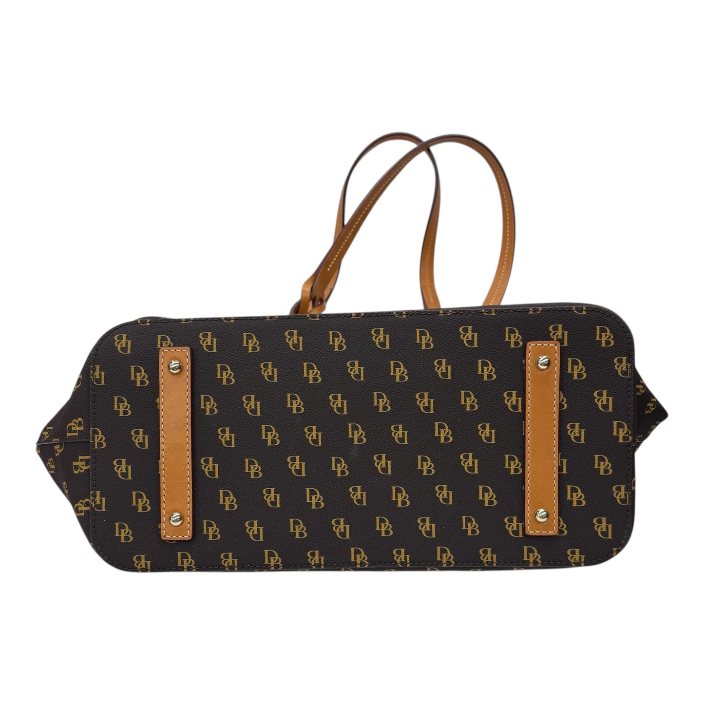 Handbag Designer By Dooney And Bourke In Brown, Size:Large