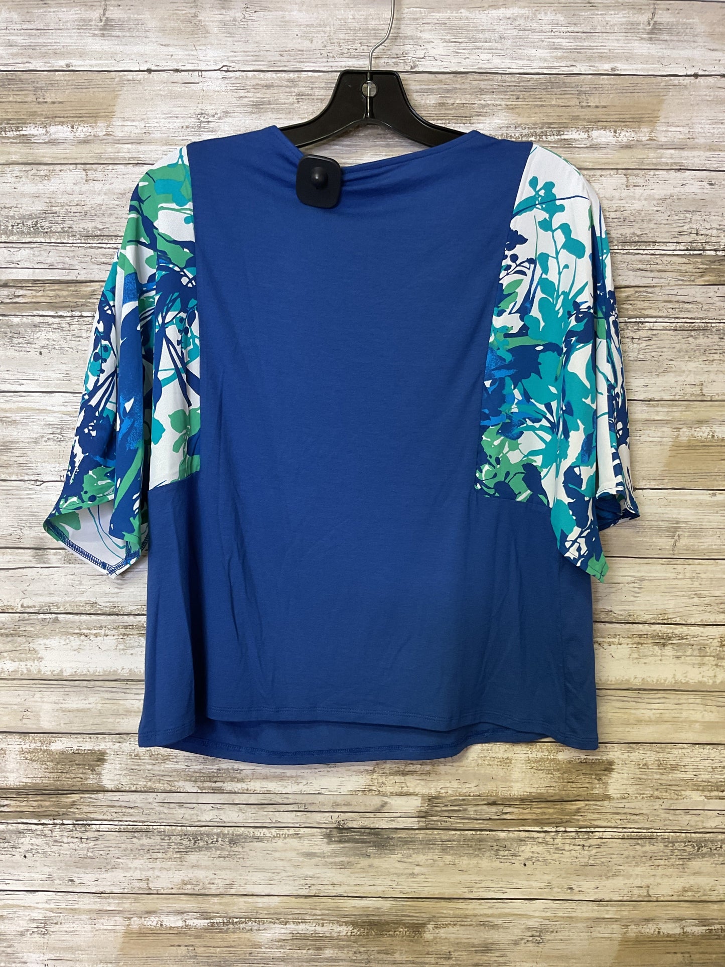Top Ss By Chicos In Blue & Green, Size:M