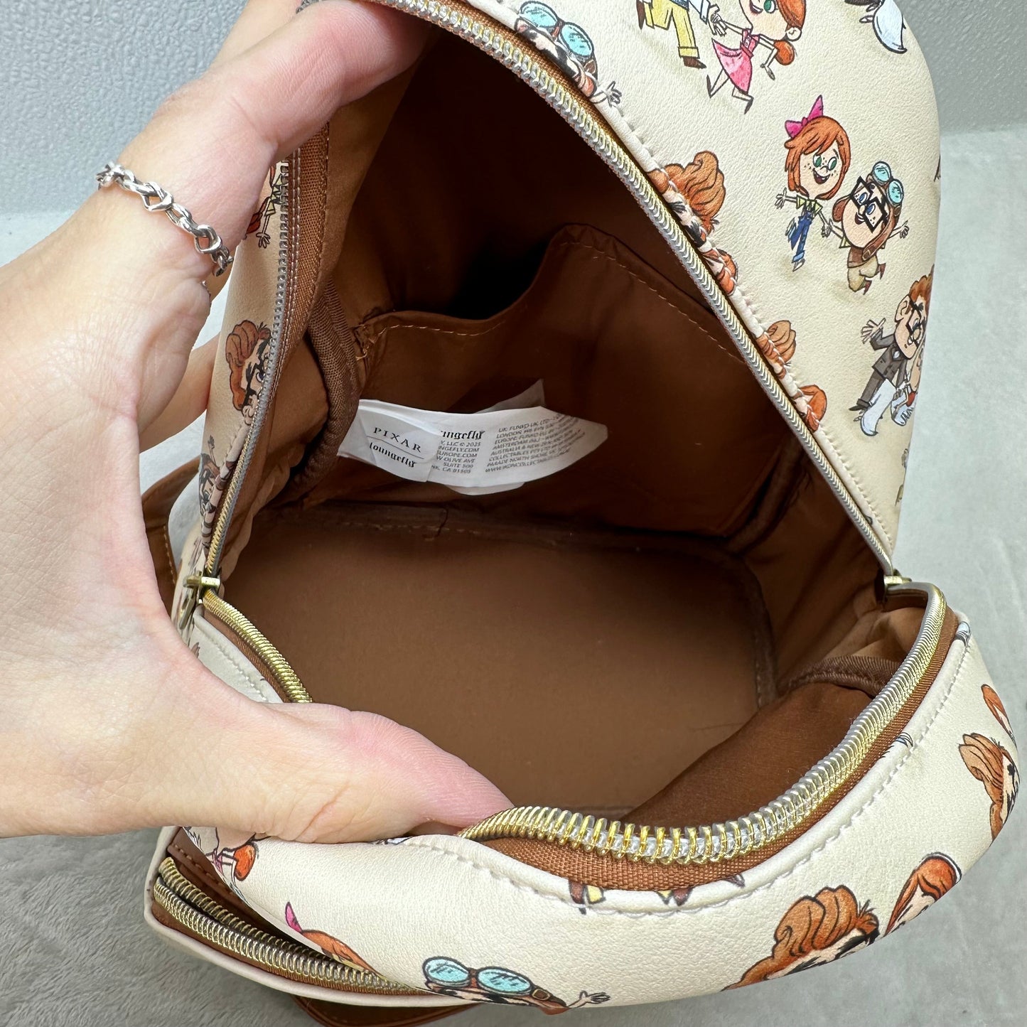 Disney UP Backpack By Loungefly, Size: Small