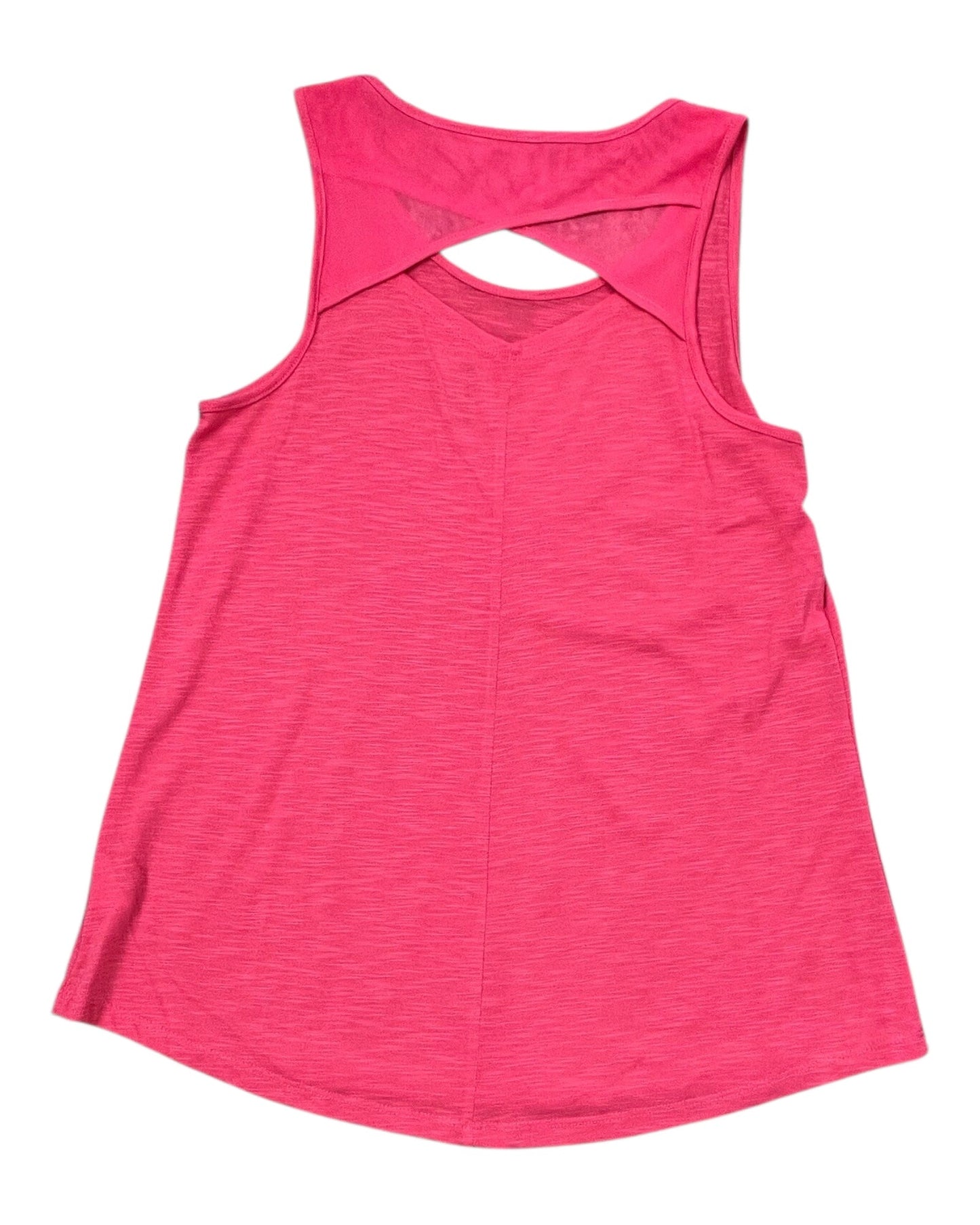 Top Sleeveless By Apana In Red, Size:M