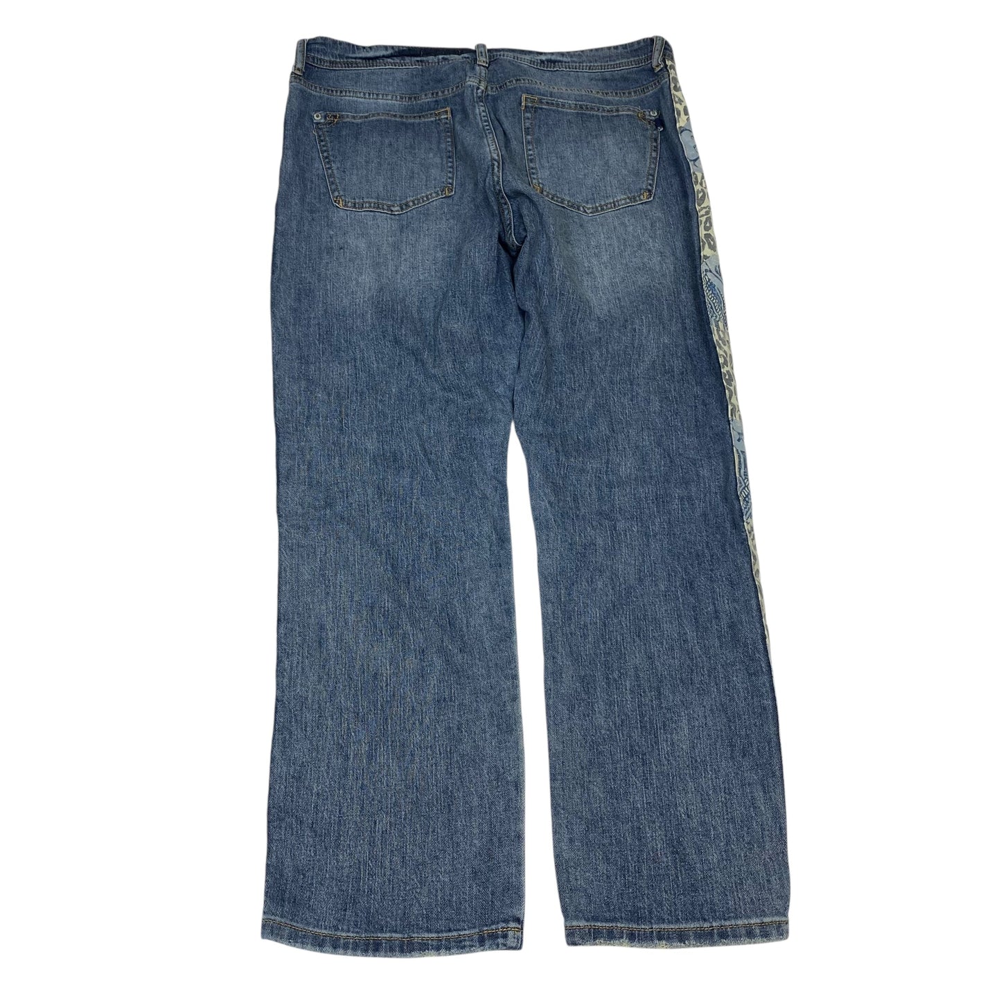 Jeans Boyfriend By Pilcro In Blue Denim, Size:12