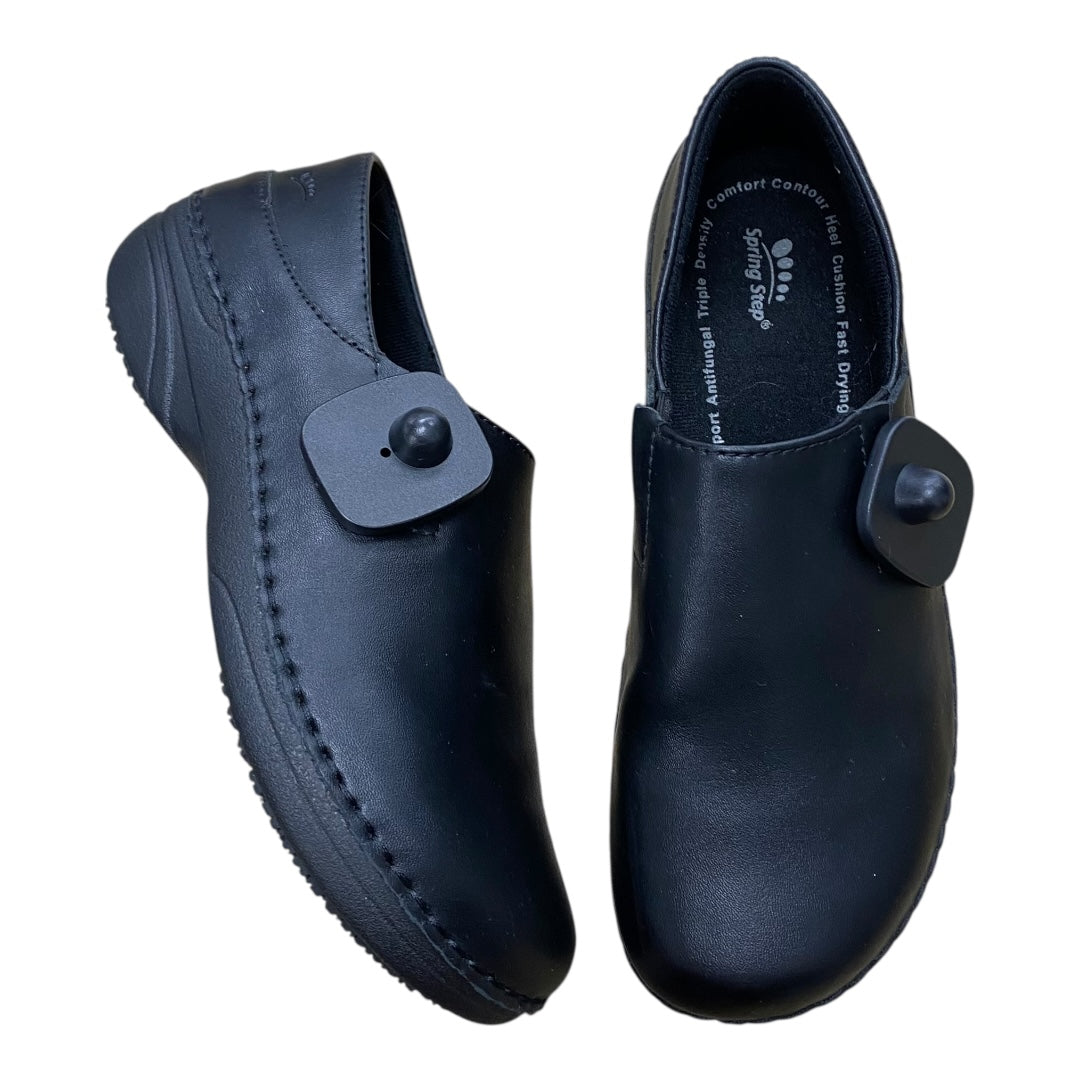Shoes Flats By Spring Step In Black, Size:9