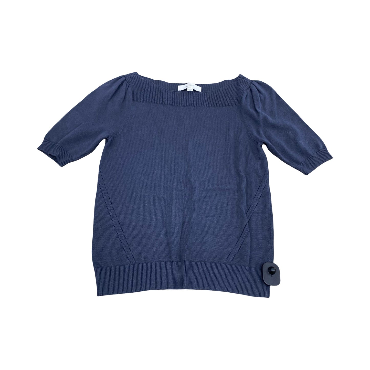 Sweater Ss By Loft In Navy, Size:S