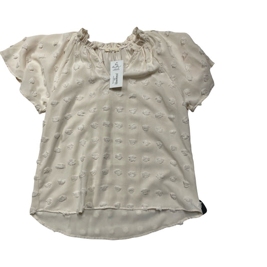 Top Ss By Les Amis In Cream, Size:M