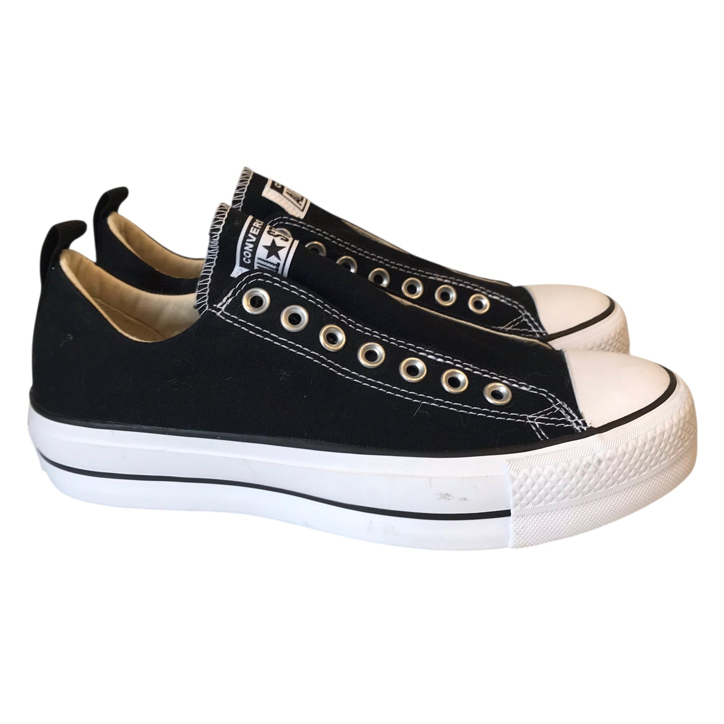 Shoes Sneakers By Converse In Black & White, Size:10