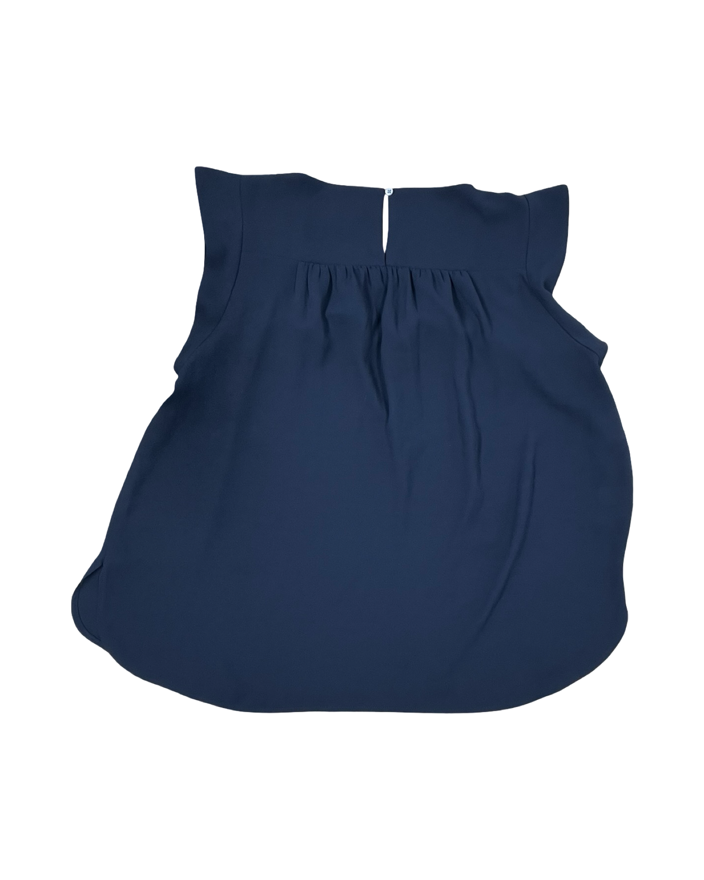 Top Sleeveless By Loft In Navy, Size:M