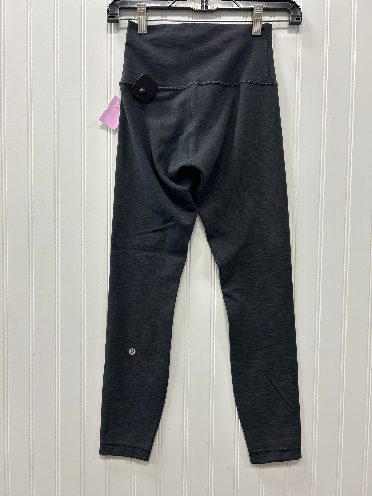 Athletic Leggings By Lululemon In Grey, Size:4