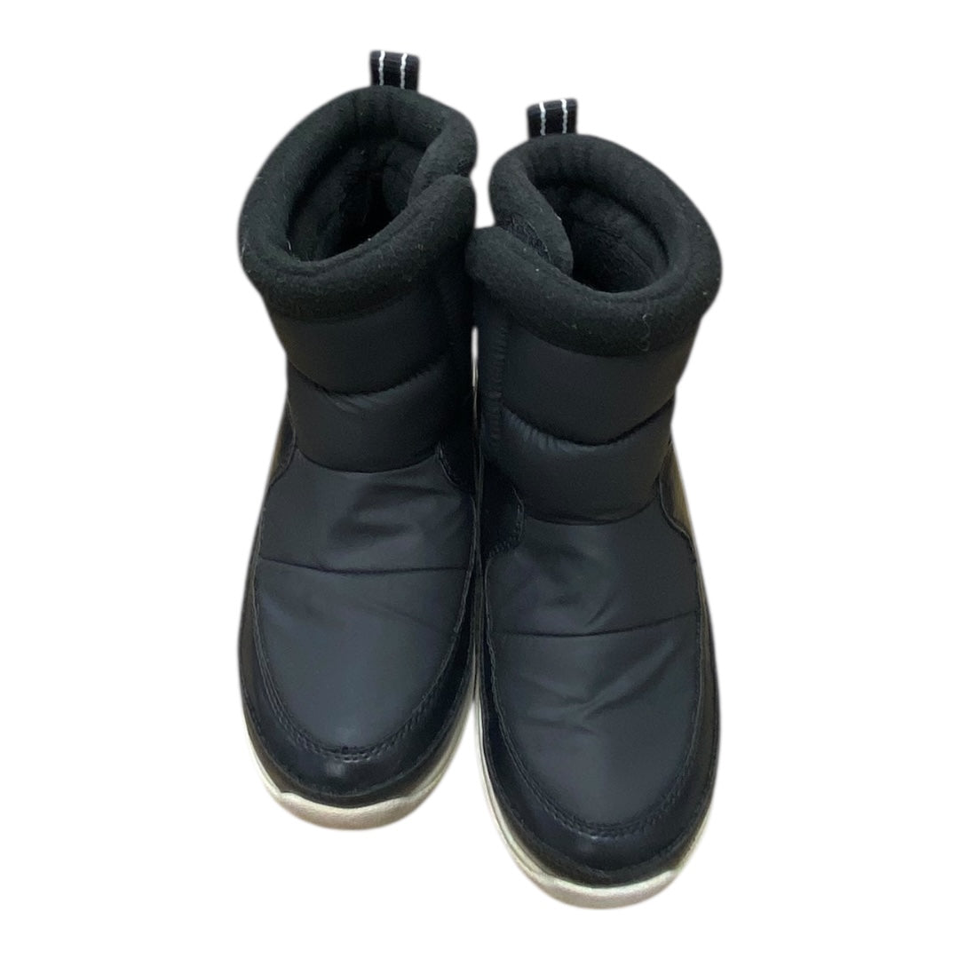 Boots Ankle Flats By Storm In Black & White, Size:8