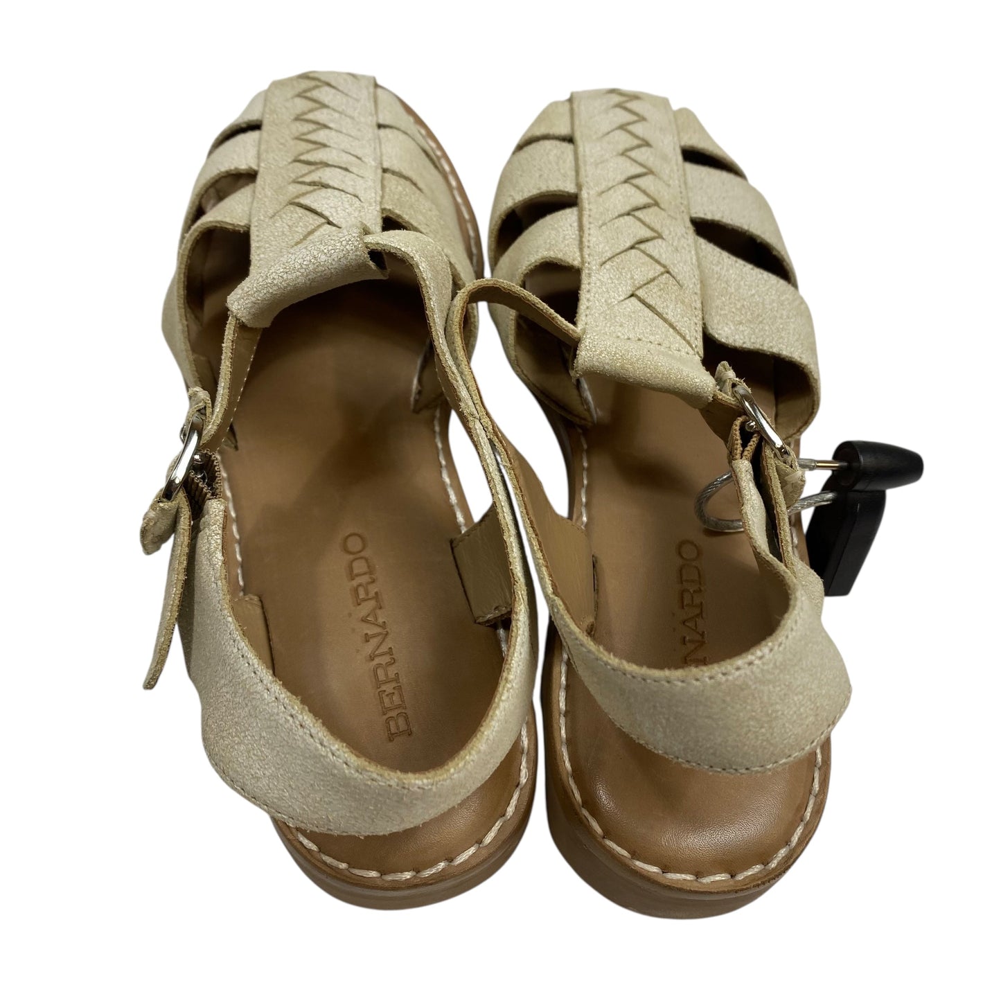 Shoes Flats By Bernardo In Cream, Size:8