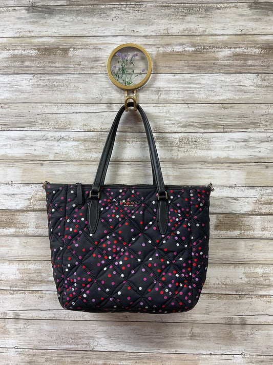 Handbag Designer By Kate Spade In Black & Purple, Size:Medium