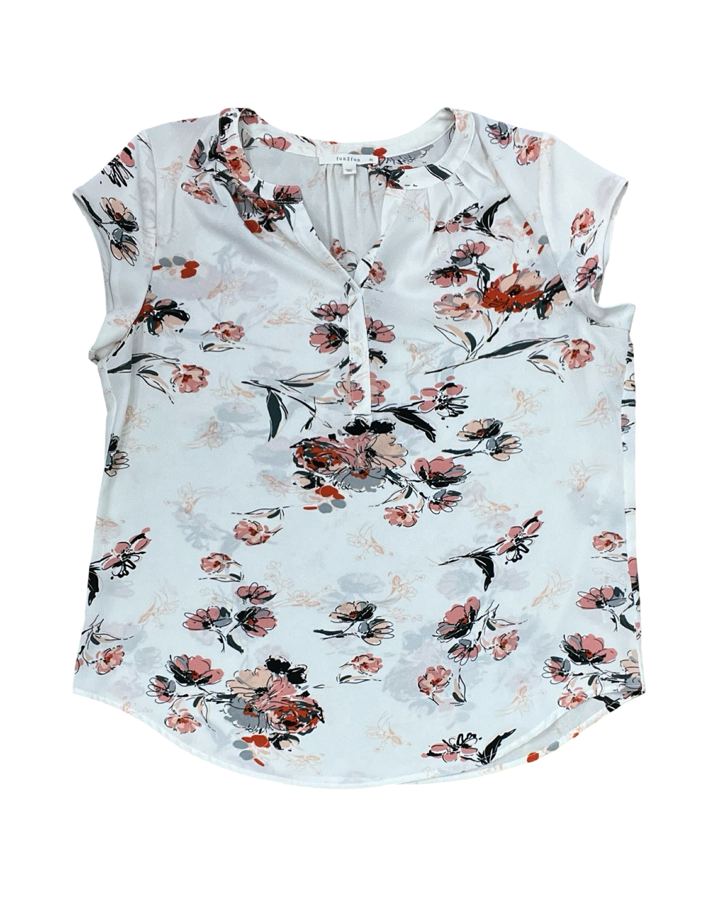 Top Ss By Clothes Mentor In White, Size:Xl