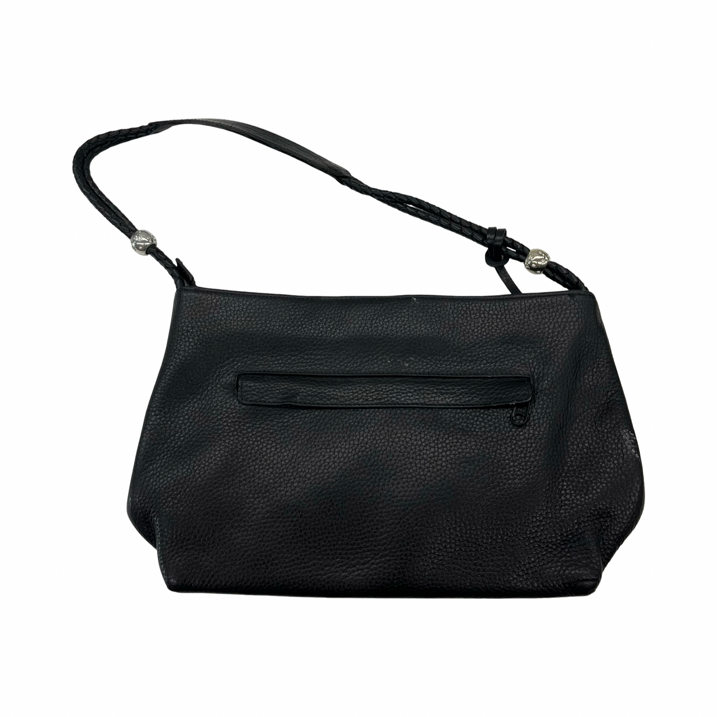 Handbag Leather By Brighton In Black, Size:Medium