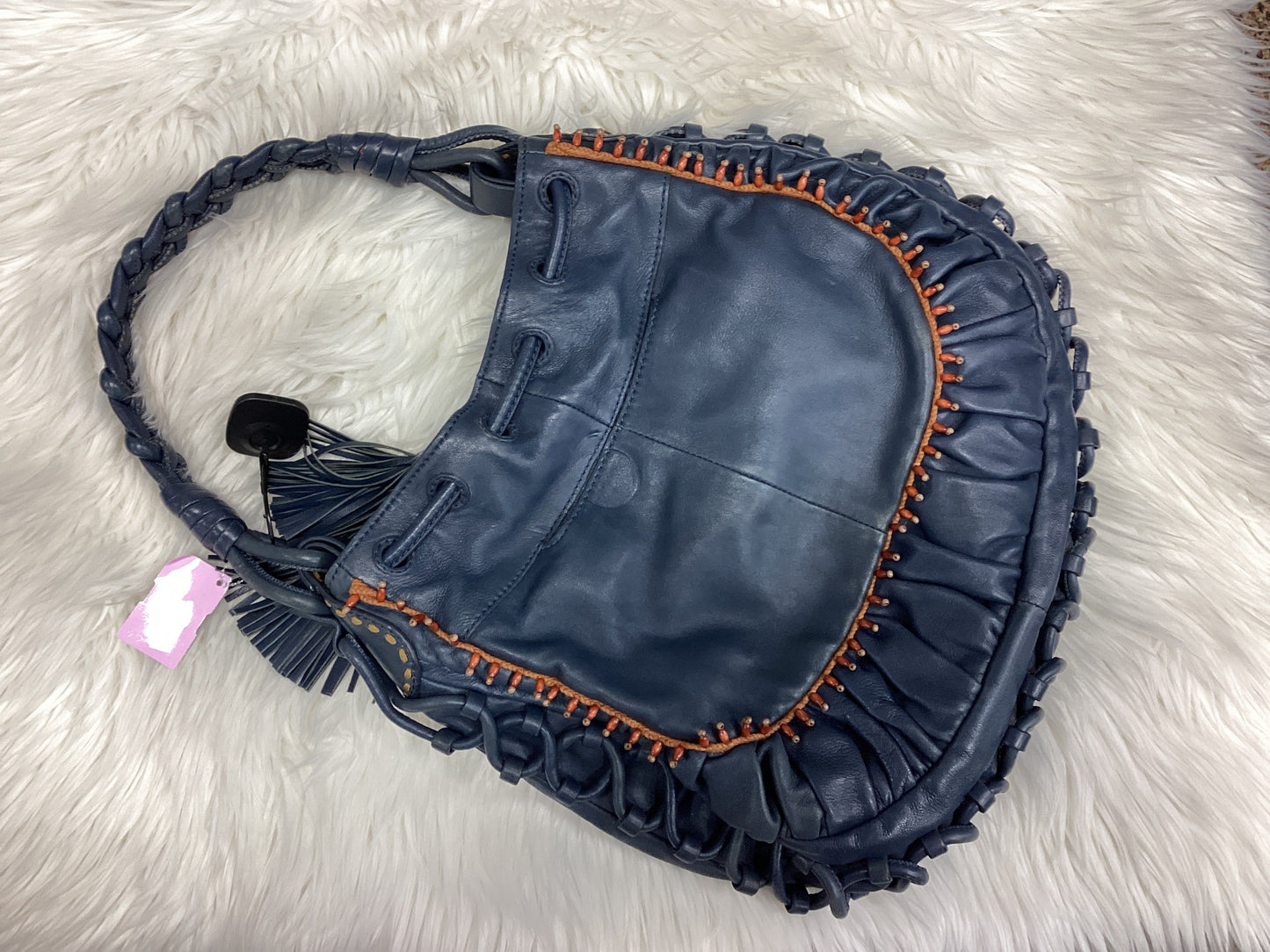 Handbag By Cma In Grey, Size:Large