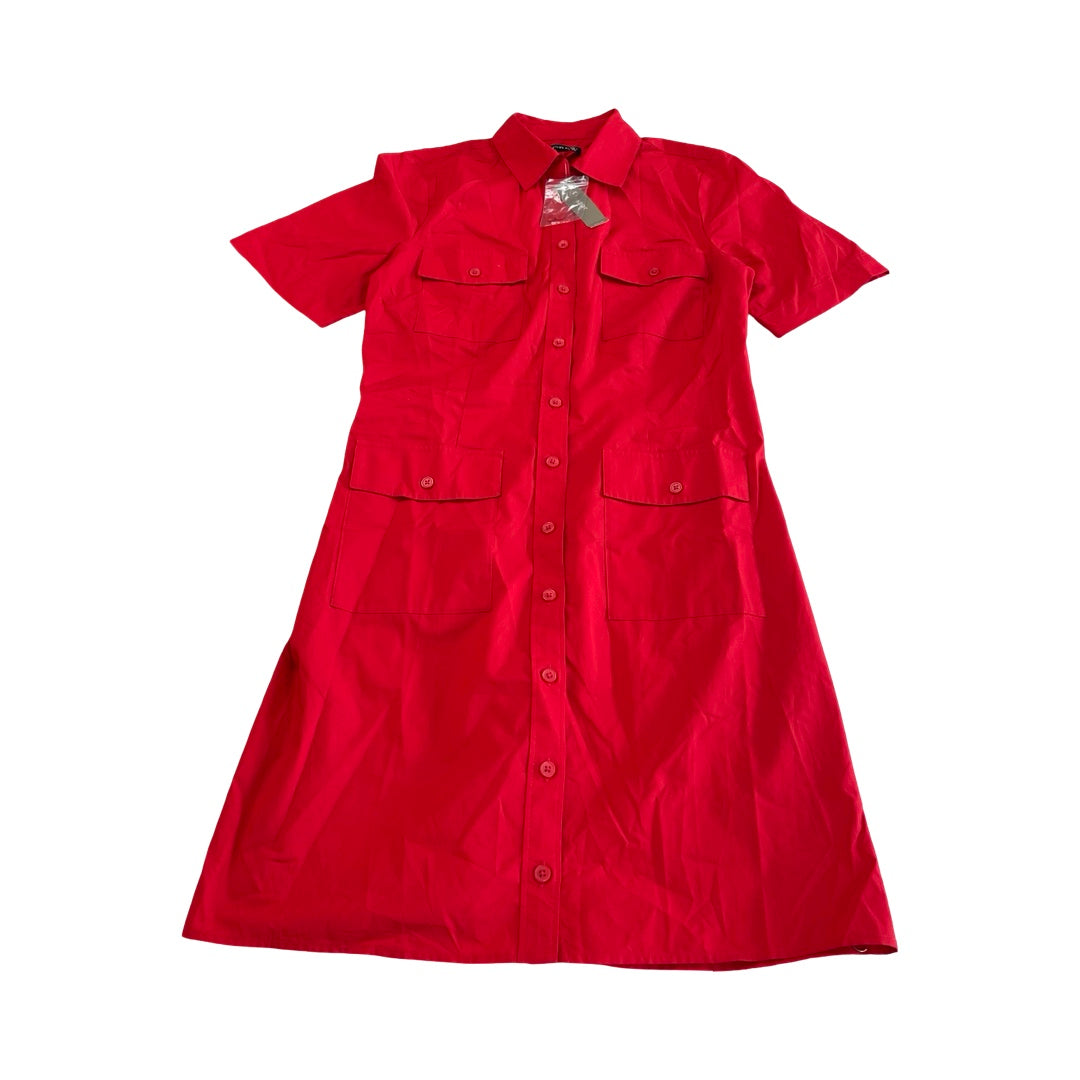 Dress Casual Short By J. Crew In Red, Size:8