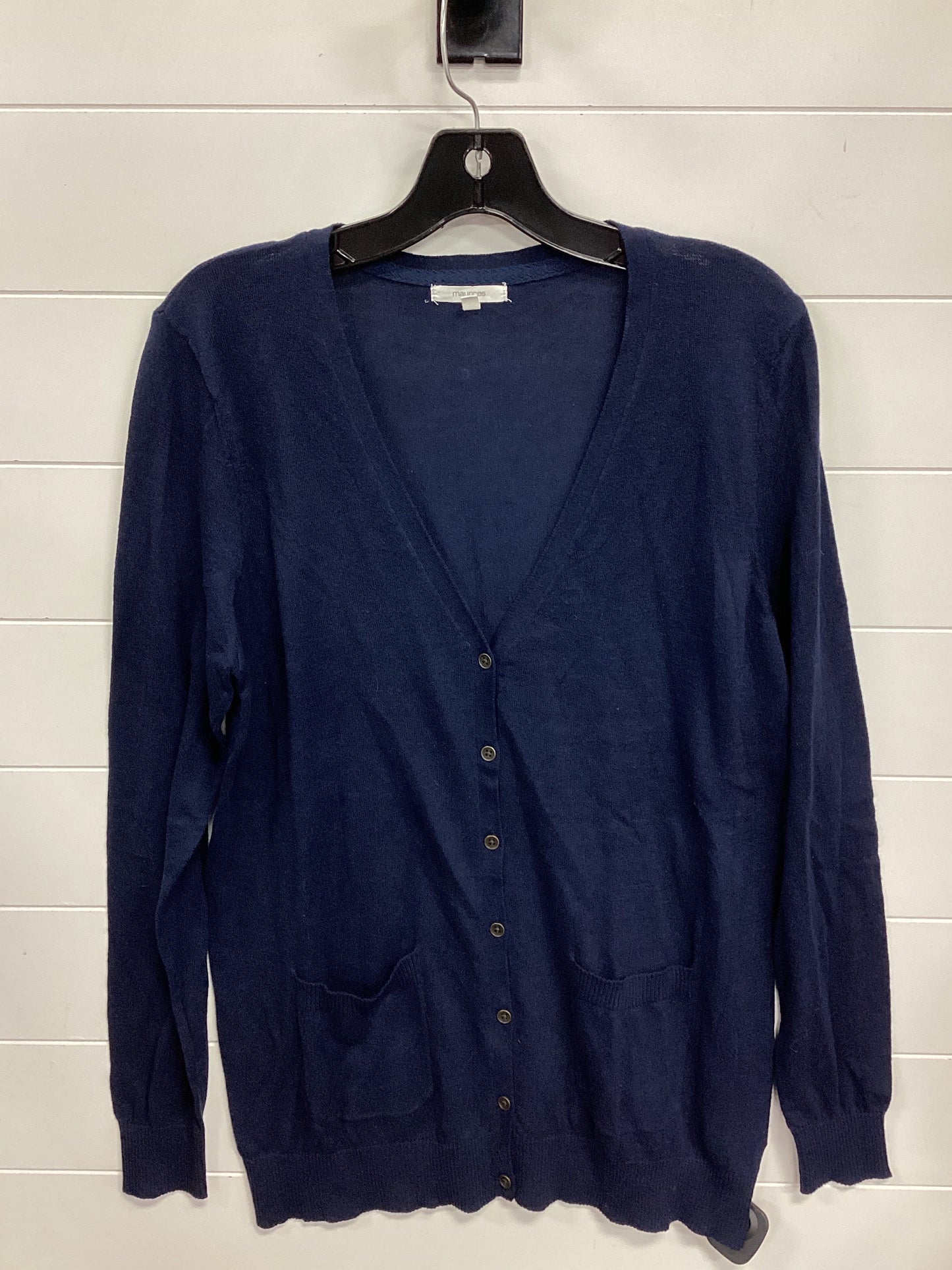 Top Ls By Maurices In Navy, Size:L