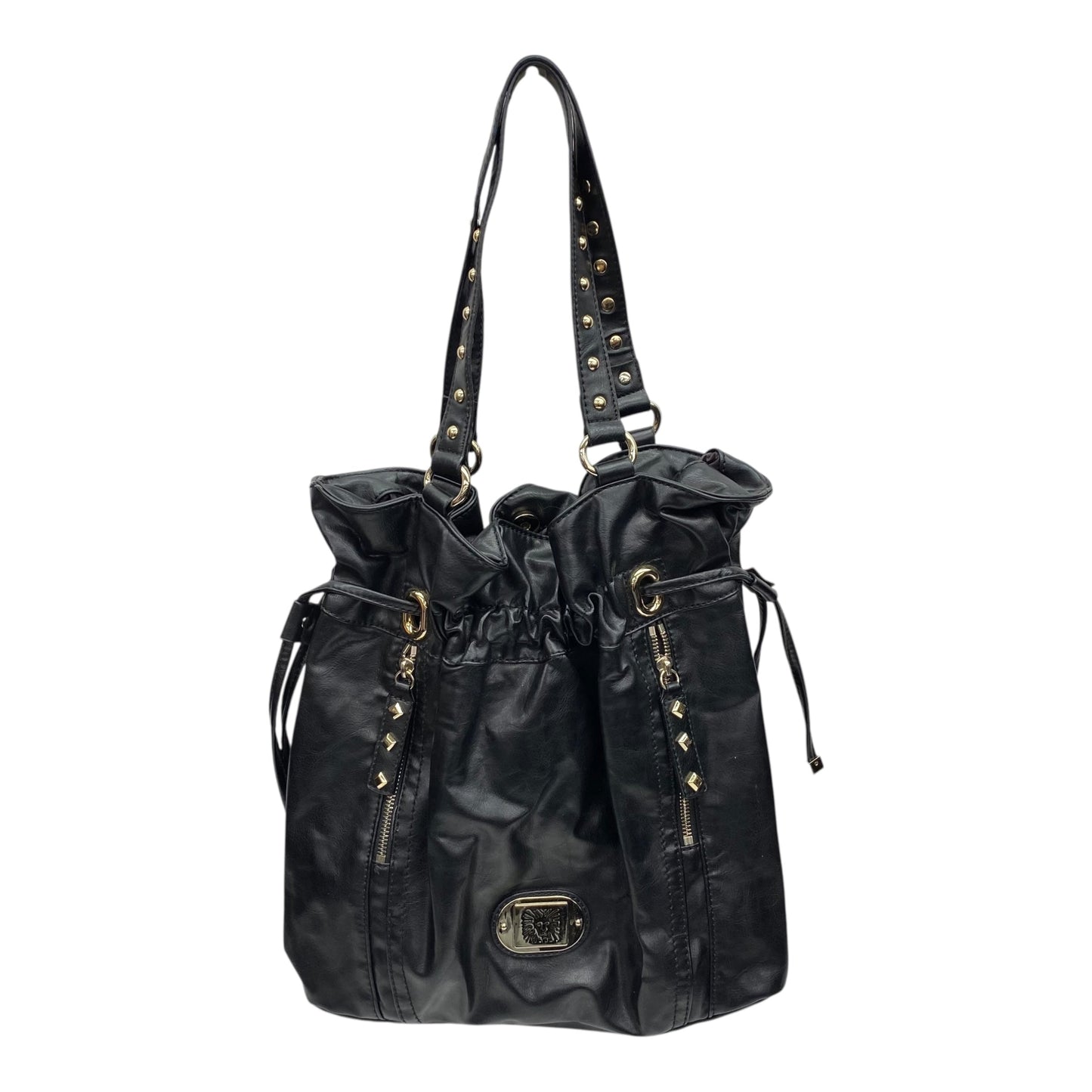 Handbag By Anne Klein In Black, Size:Medium