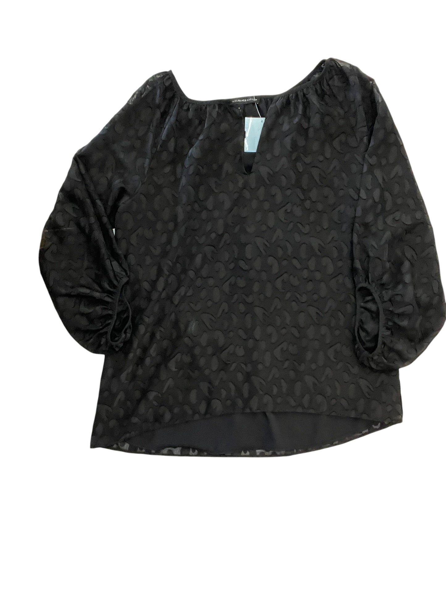 Blouse Ls By White House Black Market In Black, Size:S