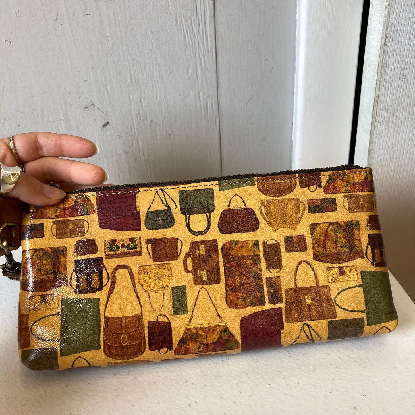Wristlet Designer By Patricia Nash In Multi, Size:Medium