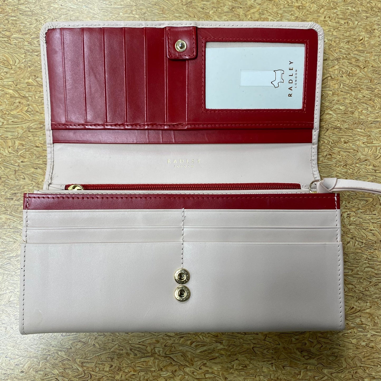 Wallet By Radley London In Pink & Red, Size:Medium