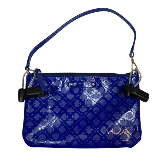 Wristlet Designer By Kate Spade In Blue, Size:Small