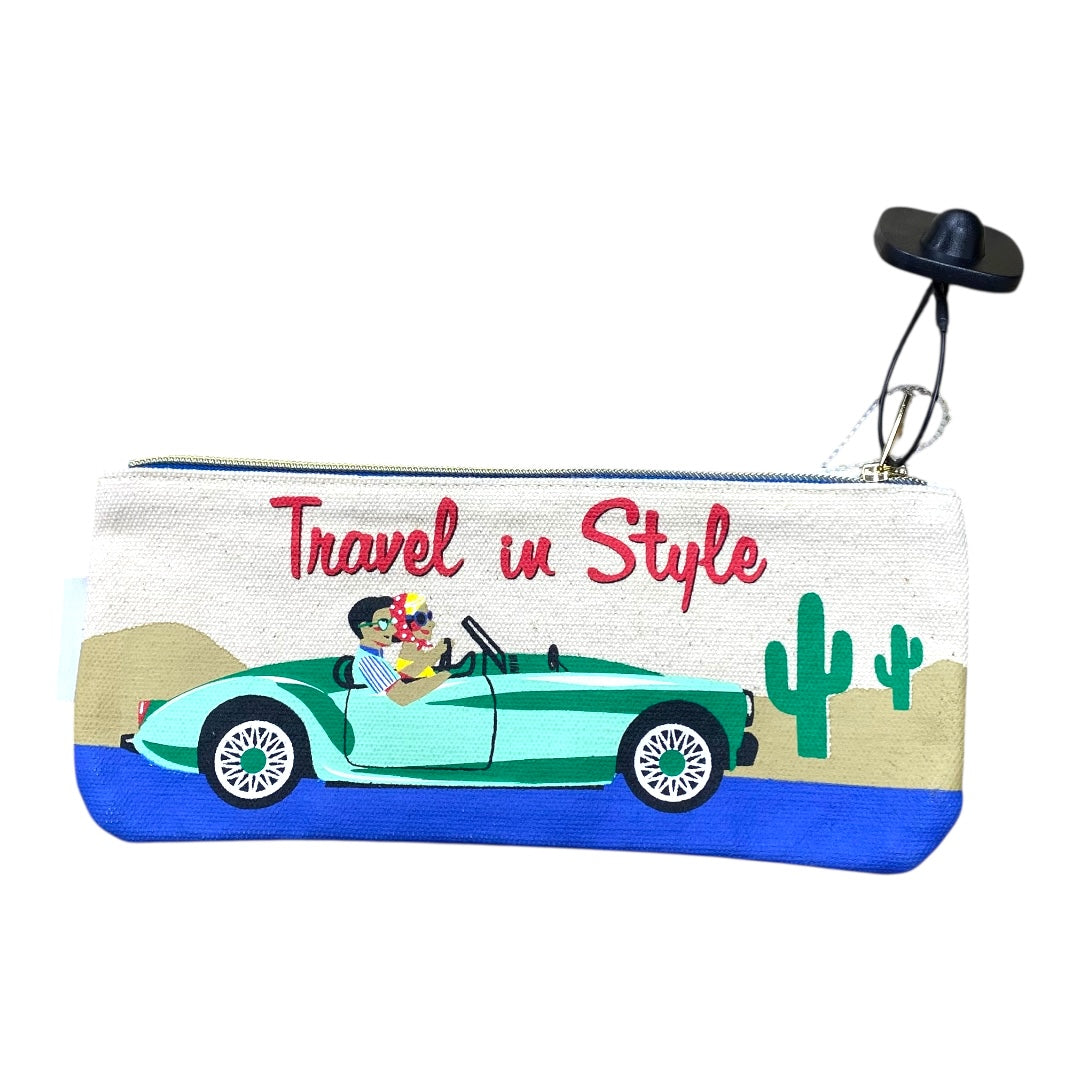 Makeup Bag By Clothes Mentor In Multi, Size:Small