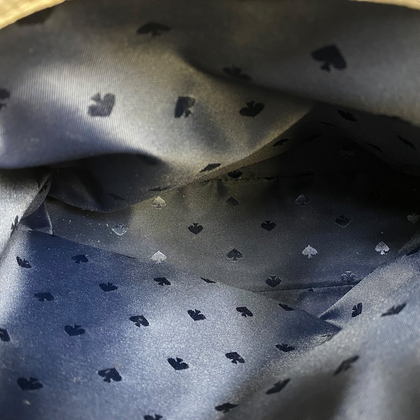 Crossbody Designer By Kate Spade In Blue & White, Size:Medium