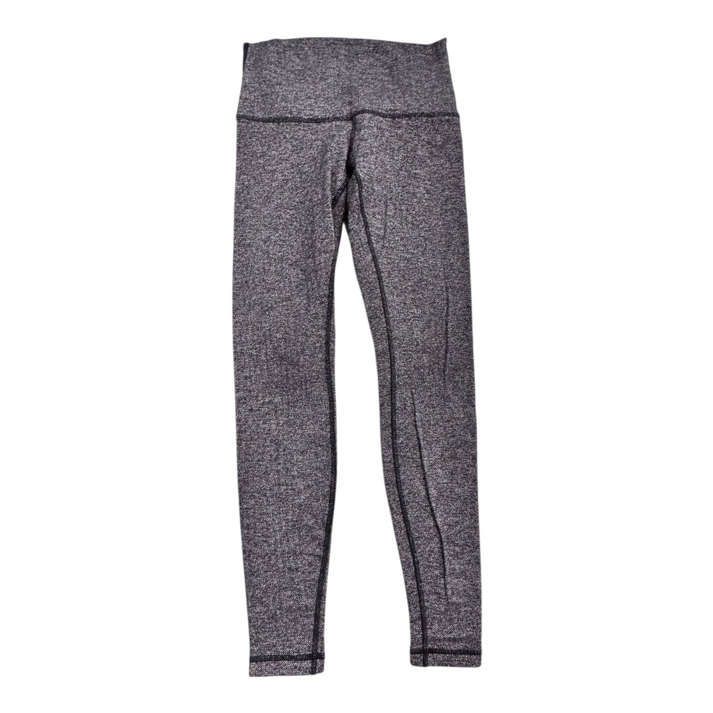 Athletic Leggings By Lululemon In Grey, Size:6