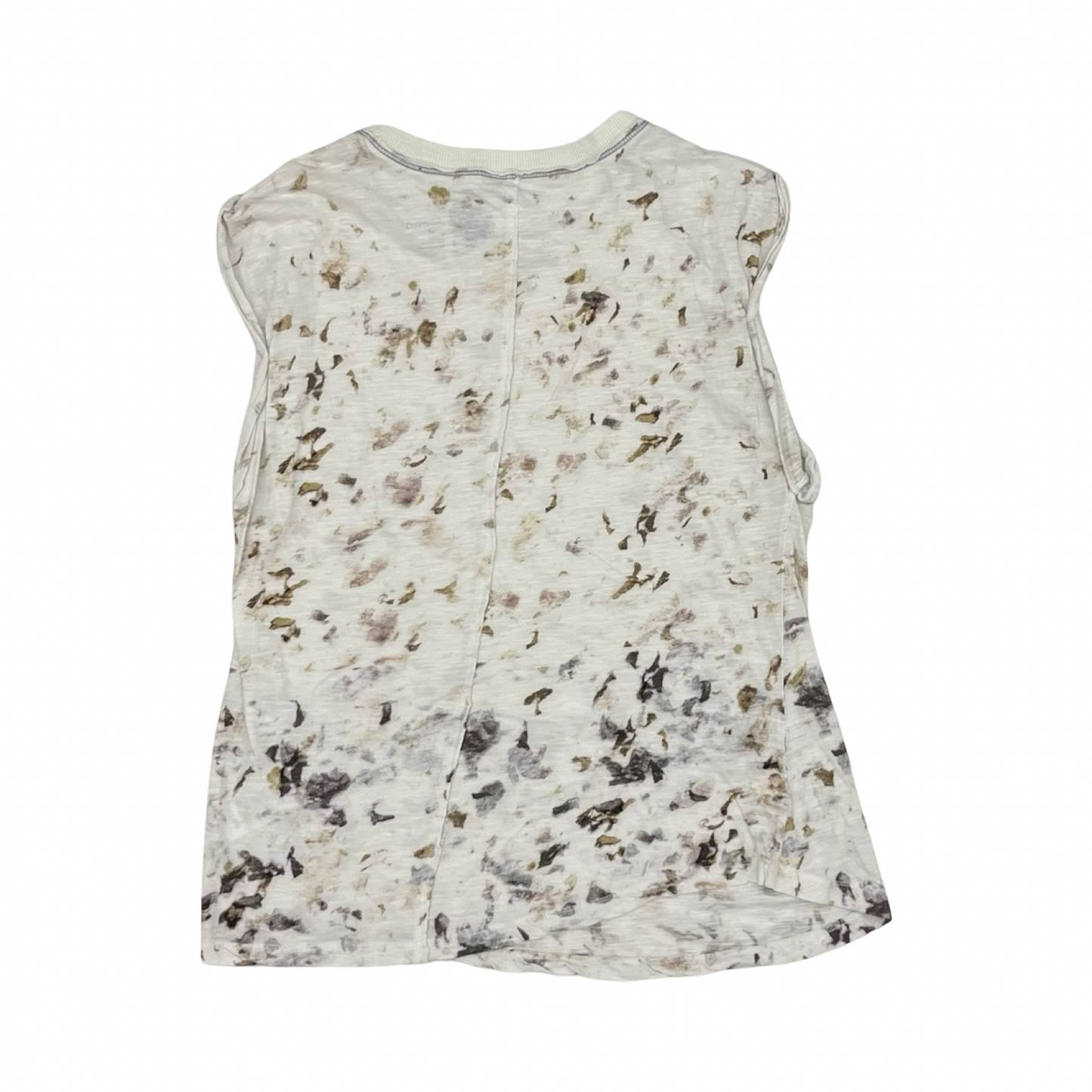 Top Ss By Pilcro In Brown & Cream, Size:M